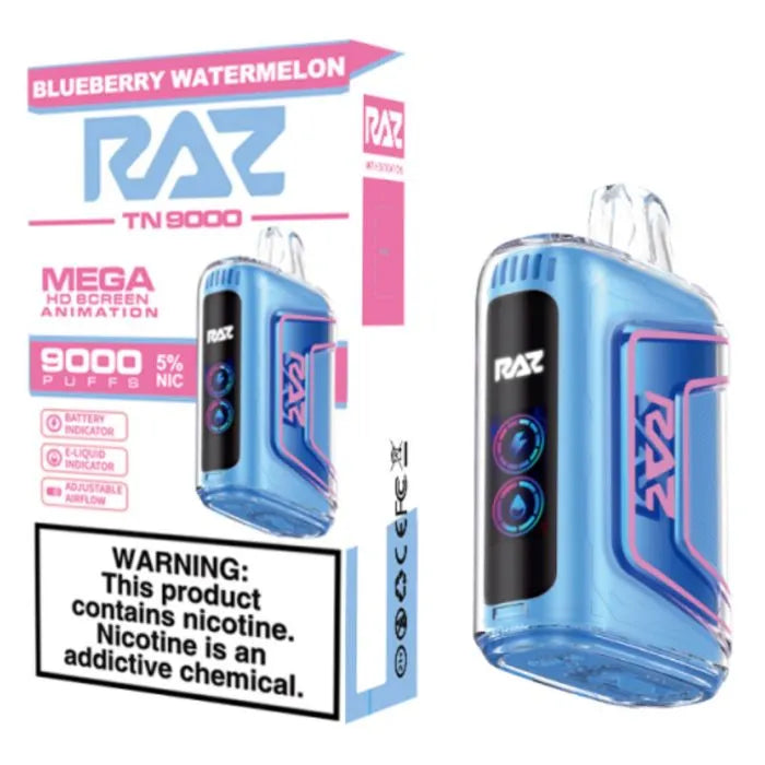 RAZ TN9000 Blueberry Watermelon | RAZ VAPES WEBSITE