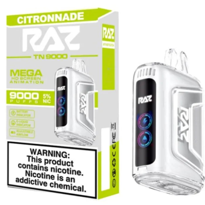 RAZ TN9000 Citronnade | RAZ VAPES WEBSITE