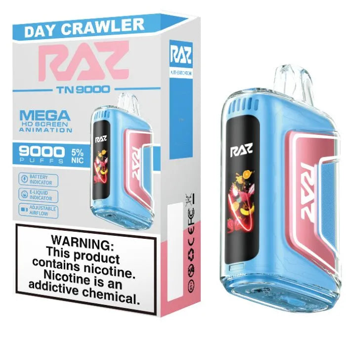 RAZ TN9000 Day Crawler | RAZ VAPES WEBSITE