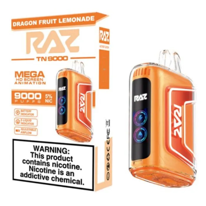RAZ TN9000 Dragon Fruit Lemon | RAZ VAPES WEBSITE