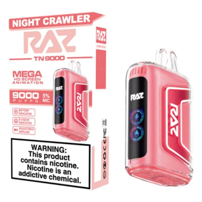RAZ TN9000 Night Crawler | RAZ VAPES WEBSITE