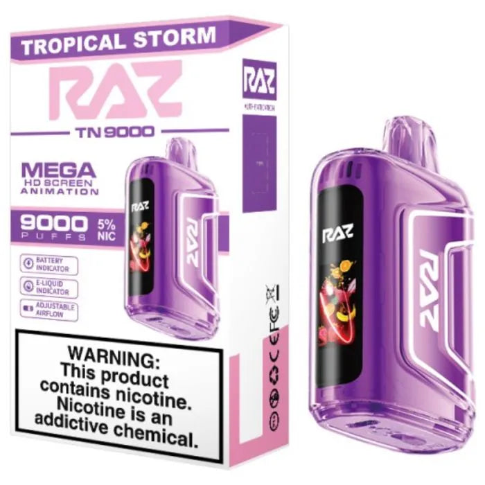 RAZ TN9000 Tropical Storm | RAZ VAPES WEBSITE
